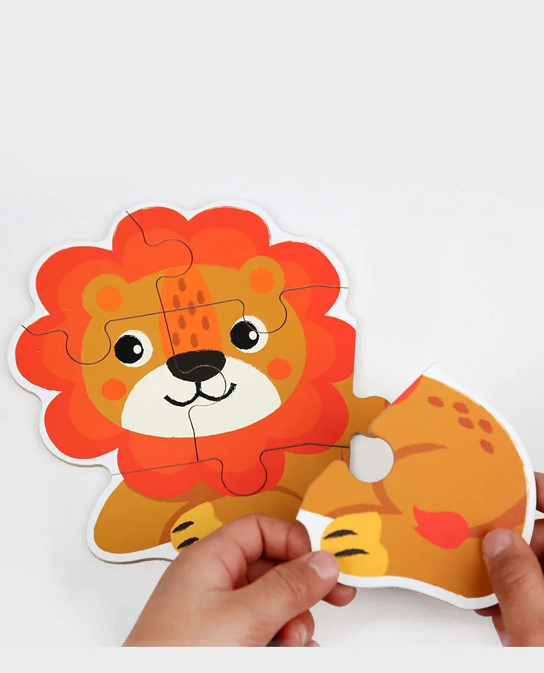 Alphabet and Number Wooden Puzzle for Toddlers 1-3 Years