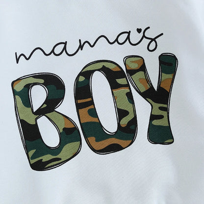Toddler Boys' Camouflage Long Sleeve Sweatshirt & Pants Set