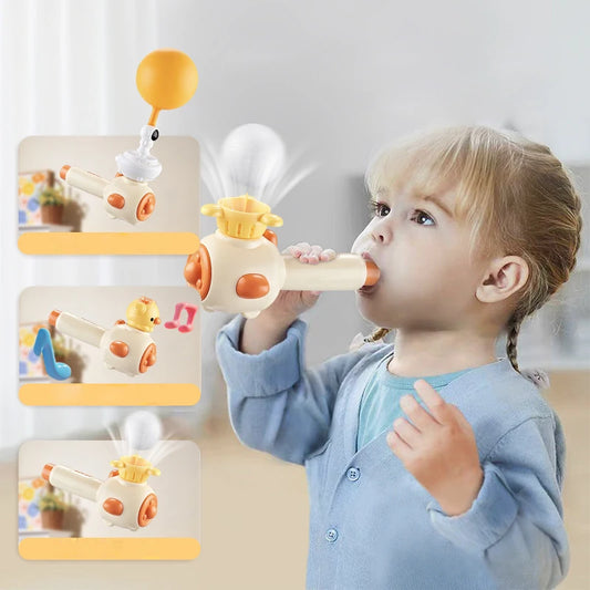 Three-in-One Breathing Practice Toy for Kids