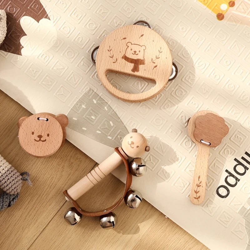 Wooden Xylophone Musical Toy for Babies 0-3 Years
