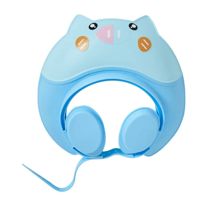 Soft Waterproof Baby Shower Cap for Eye & Ear Protection