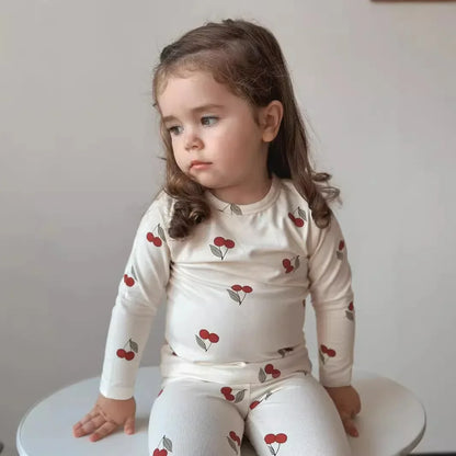 Cotton 2-Piece Pajama Set for Toddlers 1-6T