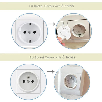 10PCS Child Safety Socket Covers for Electric Outlets