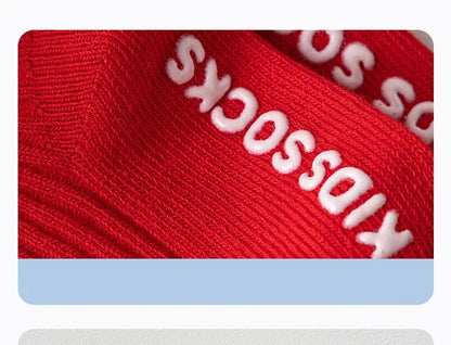 Toddler Christmas Anti-Slip Socks with Santa Design, 0-3 Years