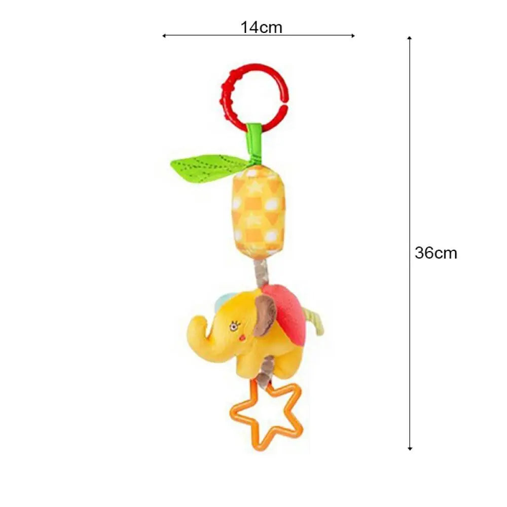 Plush Baby Rattles and Teething Toys for Early Learning