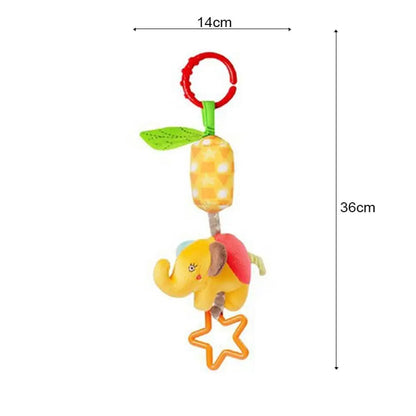 Plush Baby Rattles and Teething Toys for Early Learning