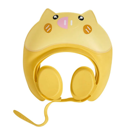 Soft Waterproof Baby Shower Cap for Eye & Ear Protection