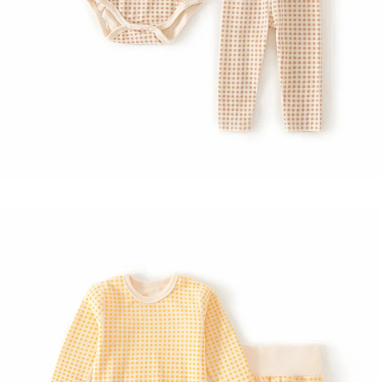 Thermal Baby Pajama Set for 0-18 Months – Warm Sleepwear