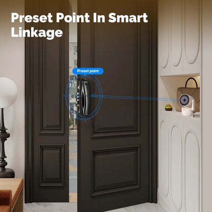 4MP WiFi Indoor Pan/Tilt Security Camera with Night Vision
