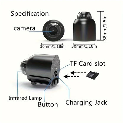 1080P Mini WiFi Security Camera for Home Monitoring