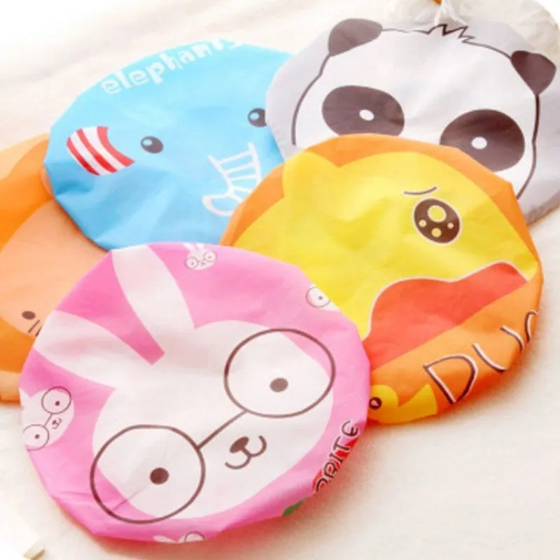 Waterproof Baby Shampoo Cap for Kids with Ear Protection