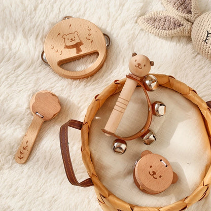 Wooden Xylophone Musical Toy for Babies 0-3 Years