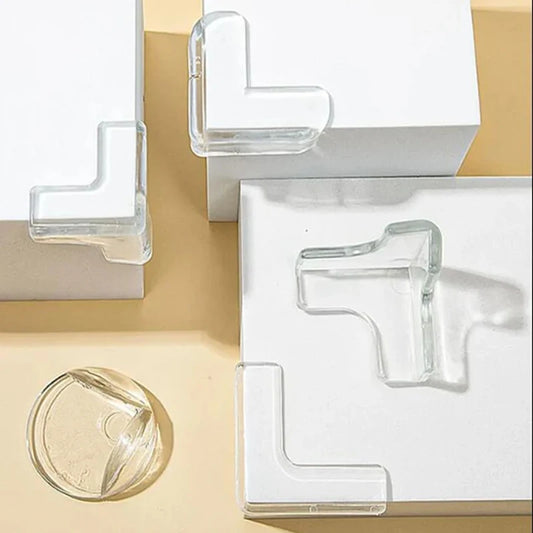 Silicone Table Corner Protectors for Kids - 4 Pack