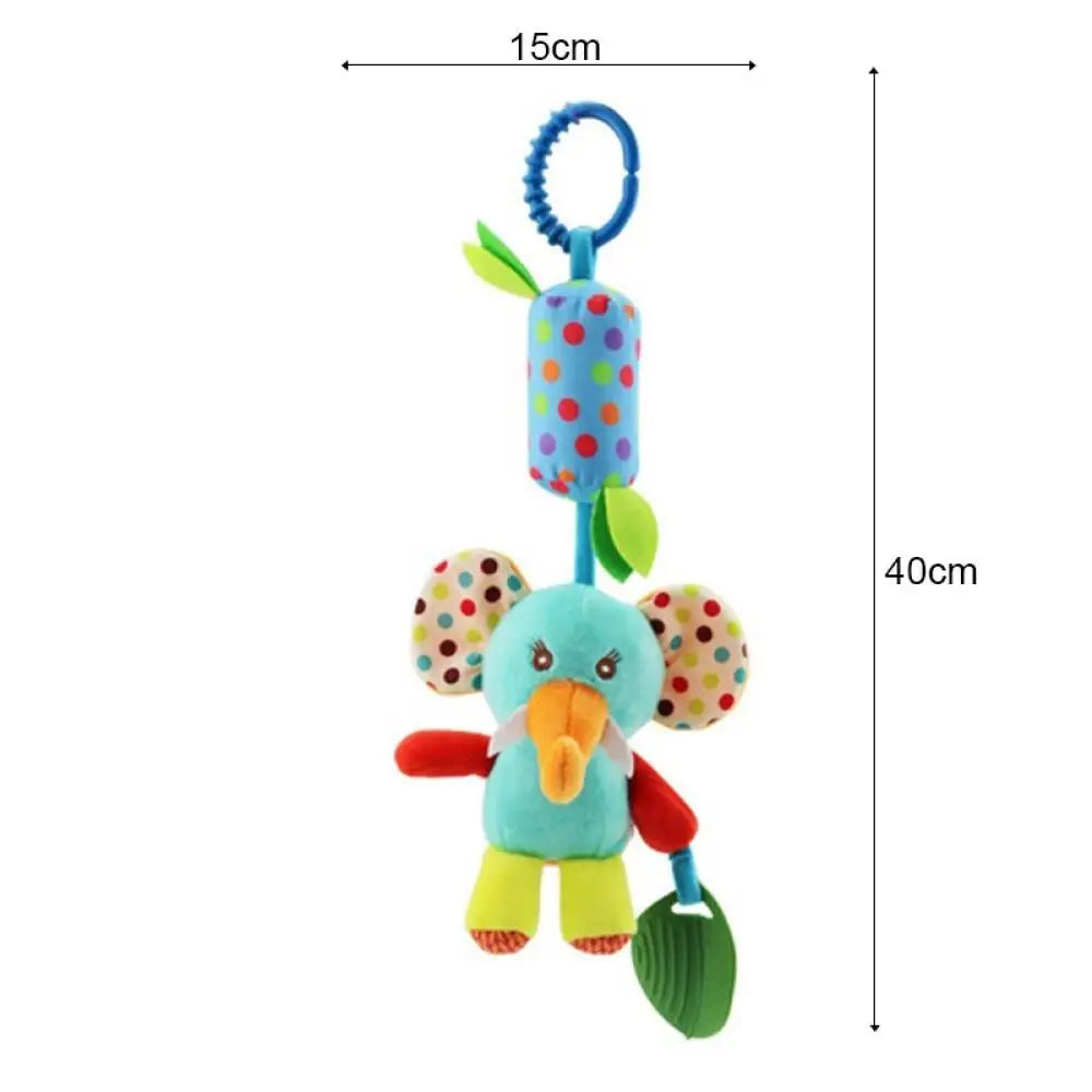 Plush Baby Rattles and Teething Toys for Early Learning