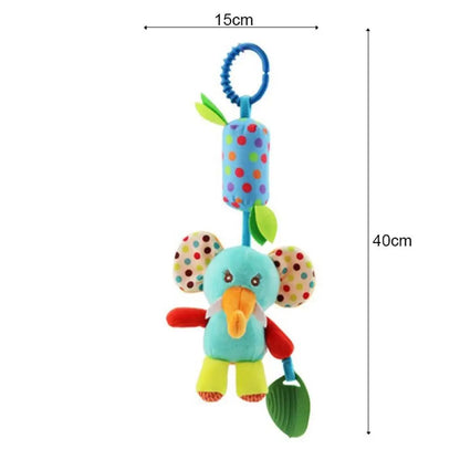 Plush Baby Rattles and Teething Toys for Early Learning
