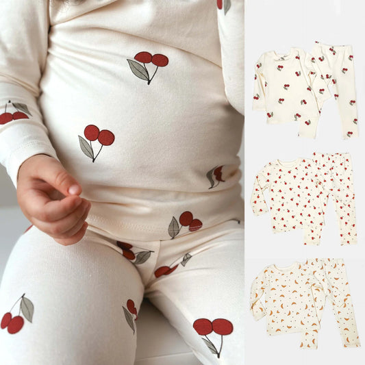 Cotton 2-Piece Pajama Set for Toddlers 1-6T