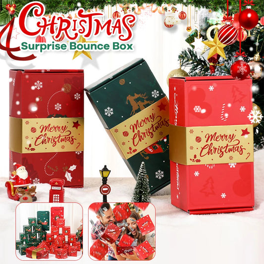 DIY Pop-Up Christmas Gift Box for Surprise Money or Gifts