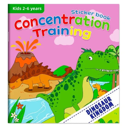 Kawaii Sticker Book for Kids - Educational DIY Puzzle Activity