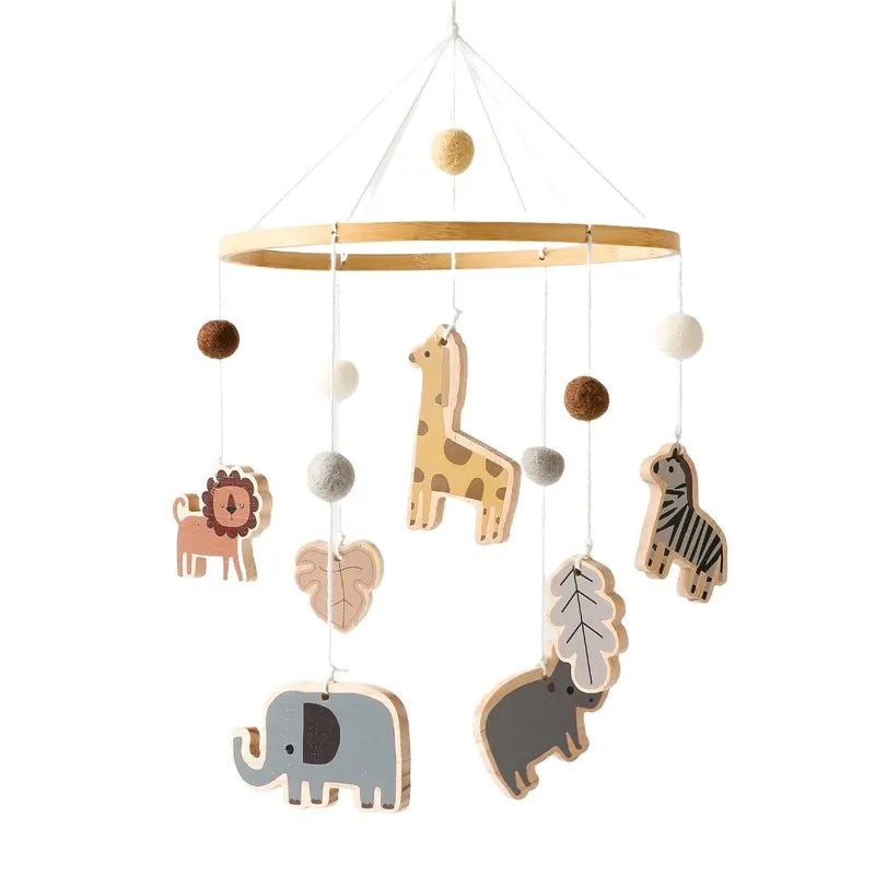 Musical Baby Cloud Rattle & Crib Mobile for Newborns