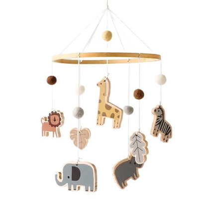 Musical Baby Cloud Rattle & Crib Mobile for Newborns