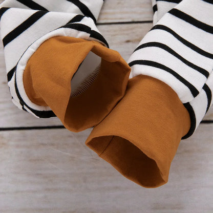 3-Piece Newborn Cotton Outfit Set for Autumn/Winter