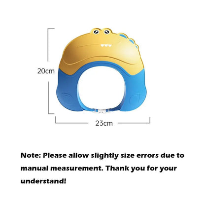 Adjustable Baby Shower Cap for Hair Wash and Protection