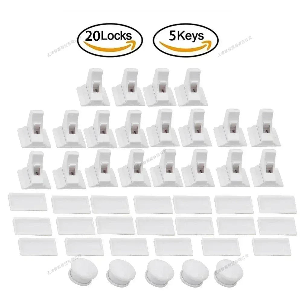 Magnetic Child Safety Lock for Drawers and Cabinets
