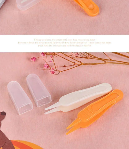 Baby Nasal Tweezers for Safe Toddler Nose Cleaning
