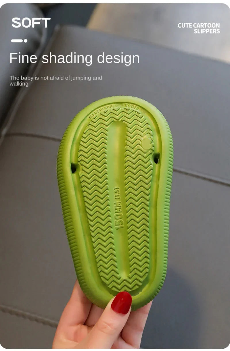 Breathable Non-Slip Summer Slippers for Kids – Indoor & Beach