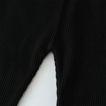 Cotton High Waist Leggings for Baby Girls and Boys