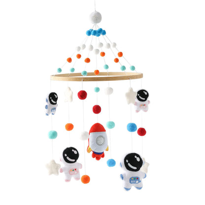 Musical Baby Cloud Rattle & Crib Mobile for Newborns