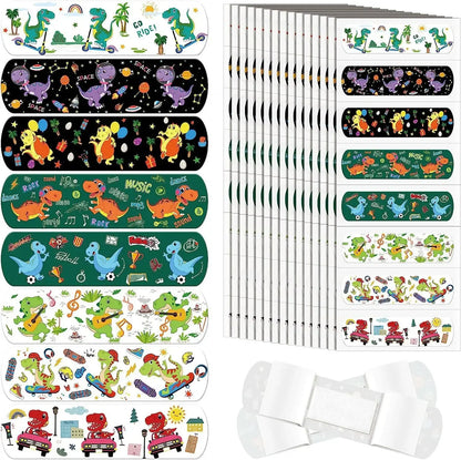 10pcs Cartoon Mermaid Horse Adhesive Bandages for Kids