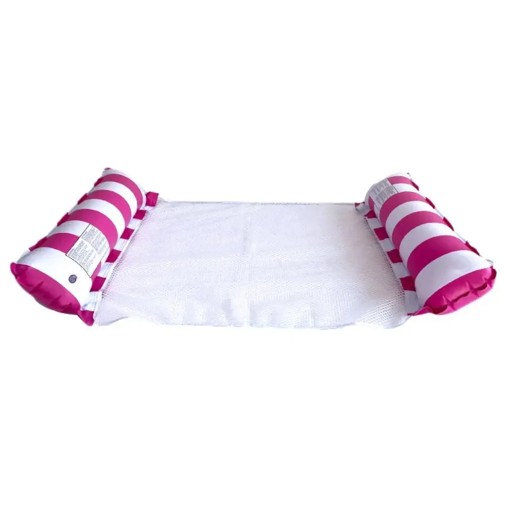 Inflatable Hammock Pool Float - Two Tube Folding Design