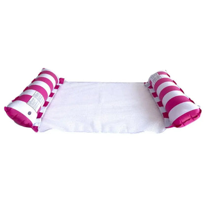 Inflatable Hammock Pool Float - Two Tube Folding Design