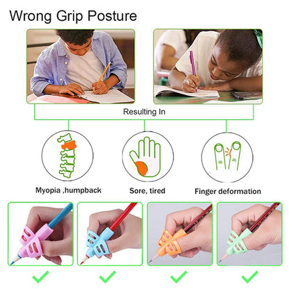 Montessori Pencil Grip Set for Kids' Early Learning