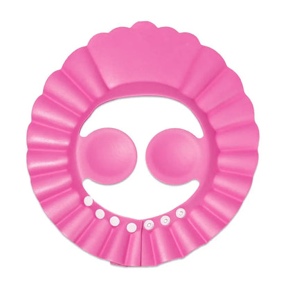 Kids Adjustable Hair Wash Shower Cap with Ear Protection