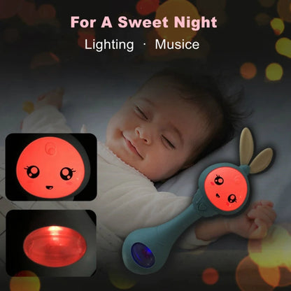 Smart Bunny Musical Rattle Toy for Newborns and Infants