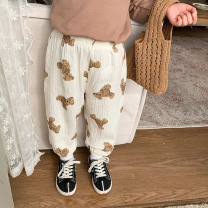 Cute Baby Harem Pants for Girls and Boys - Summer Fashion