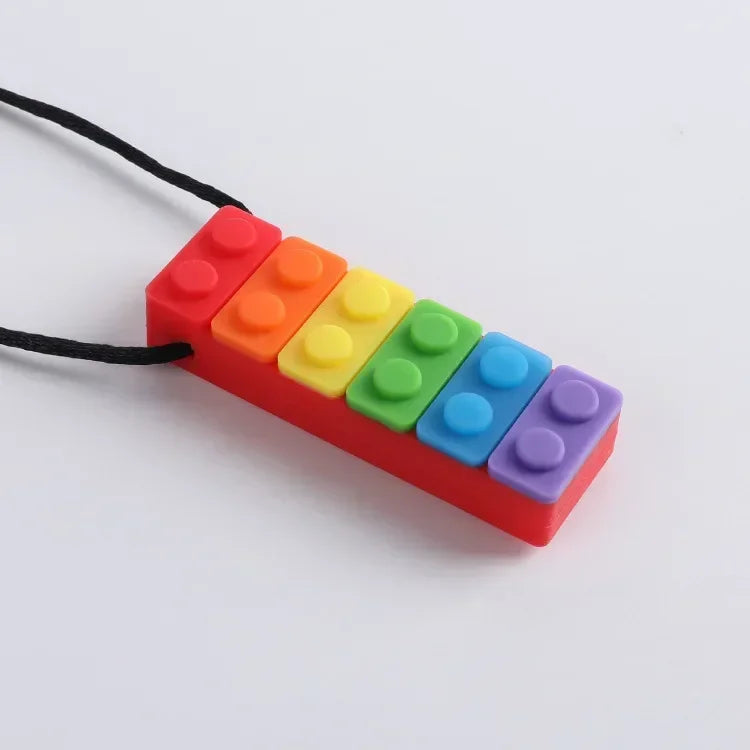 Silicone Chew Necklace for Kids with Sensory Needs