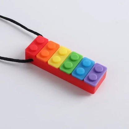 Silicone Chew Necklace for Kids with Sensory Needs