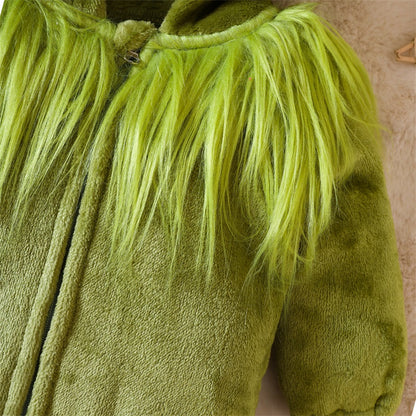 Christmas Grinch Bodysuit for Infants - Long Sleeve Jumpsuit