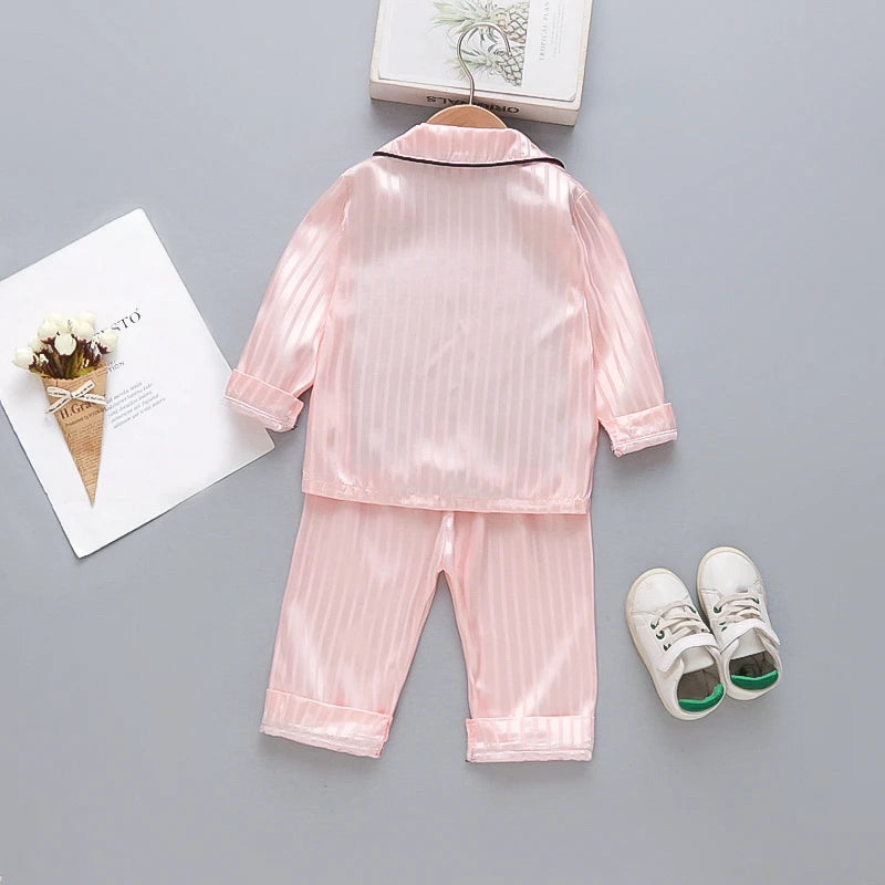 Baby Boys and Girls Long Sleeved Pajama Set 2-Piece Outfit