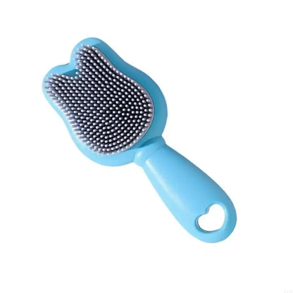 Silicone Scalp Massager Brush for Babies with Cartoon Design