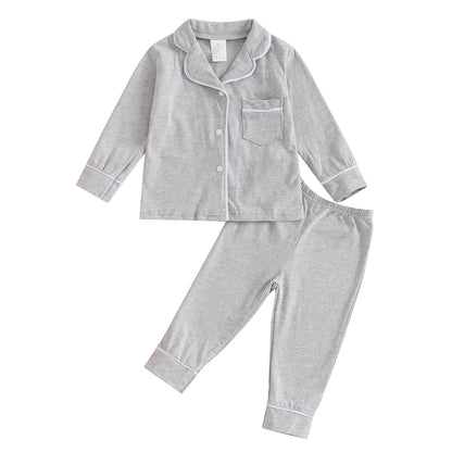 Toddler Fall Pajama Set for Boys and Girls - 10 Colors