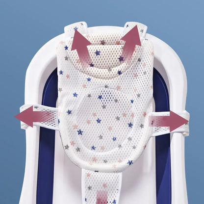 Adjustable Anti-Slip Baby Bath Cushion and Pillow Mat