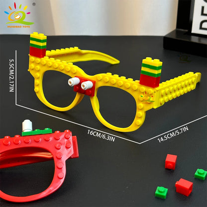 DIY Building Block Glasses Baseplate for Party Decor