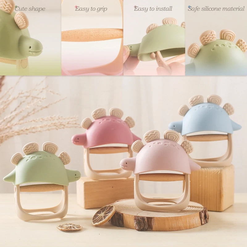 Silicone Baby Teether Gloves for Soothing Gums
