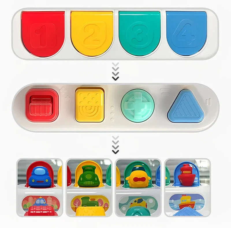 Montessori Cause and Effect Sensory Toy for Babies
