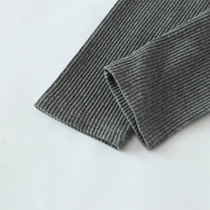 Cotton High Waist Leggings for Baby Girls and Boys