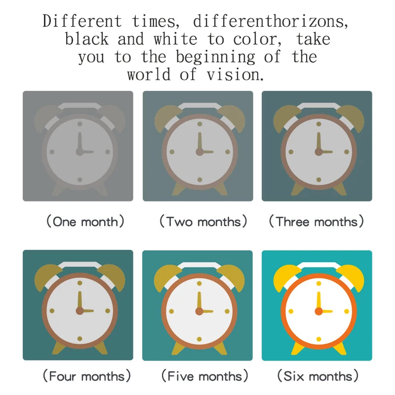 High Contrast Montessori Vision Cards for Babies 0-12 Months